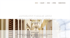 Desktop Screenshot of cafedeparis-alkhobar.com